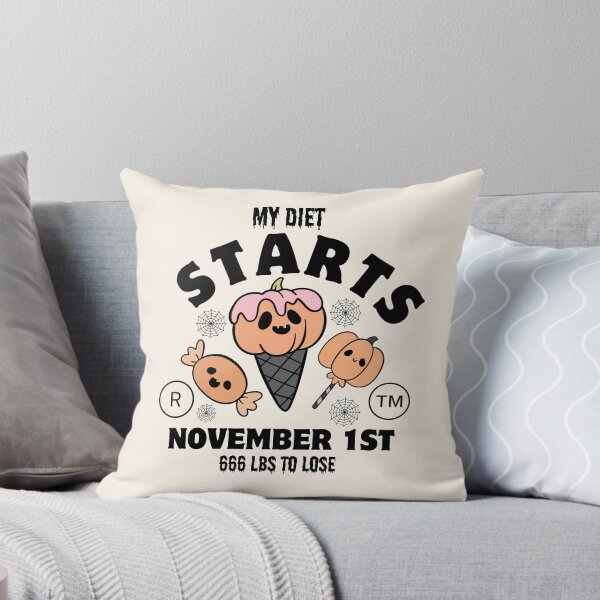 Item preview, My diet starts november 1st, 666 lbs to lose designed and sold by Peerless-Prime.