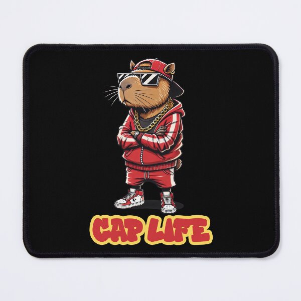 Item preview, Capybara Cap Life Hustler designed and sold by Victor Shadehorn.