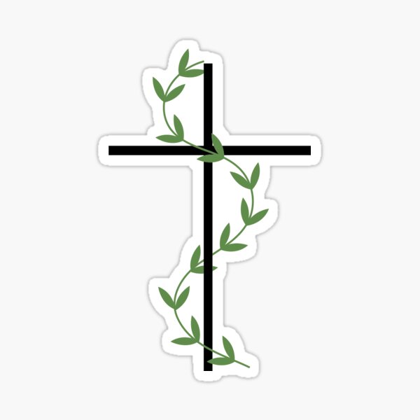 Item preview, Cross and Greenery designed and sold by laurensorine.