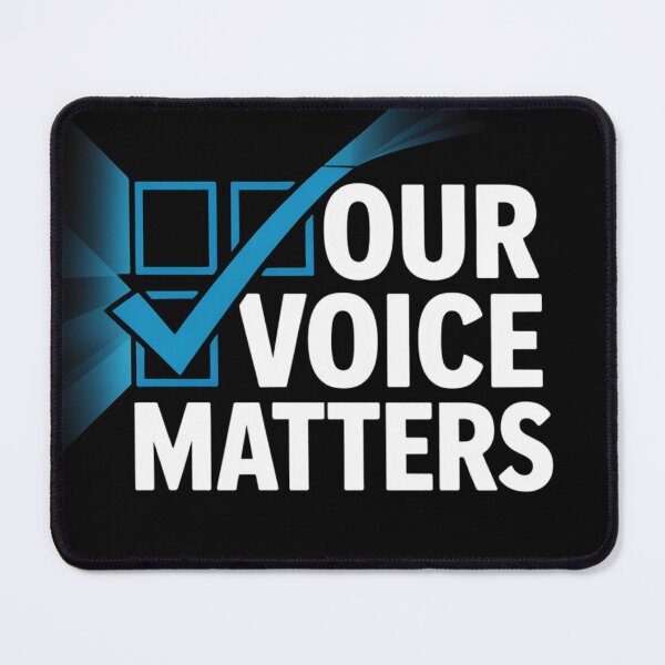 Item preview, OUR VOICE MATTERS designed and sold by SignumShop.