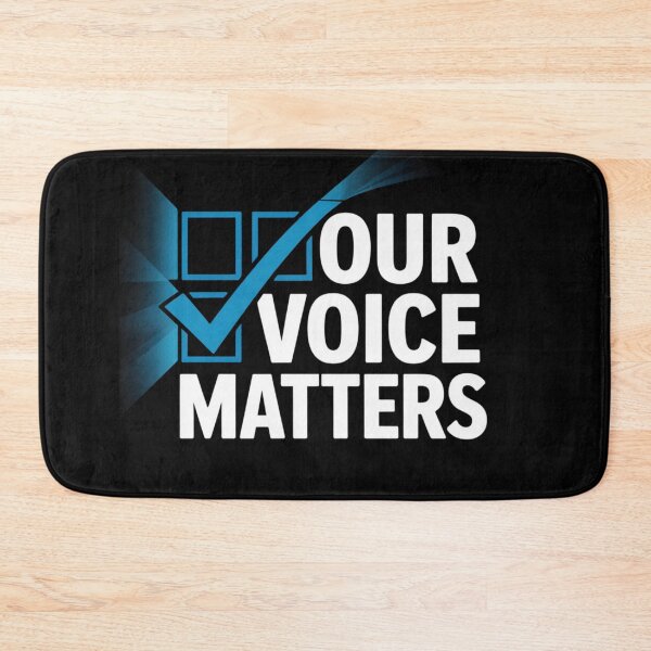 Item preview, OUR VOICE MATTERS designed and sold by SignumShop.