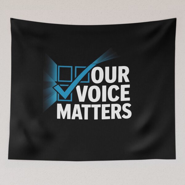 Item preview, OUR VOICE MATTERS designed and sold by SignumShop.