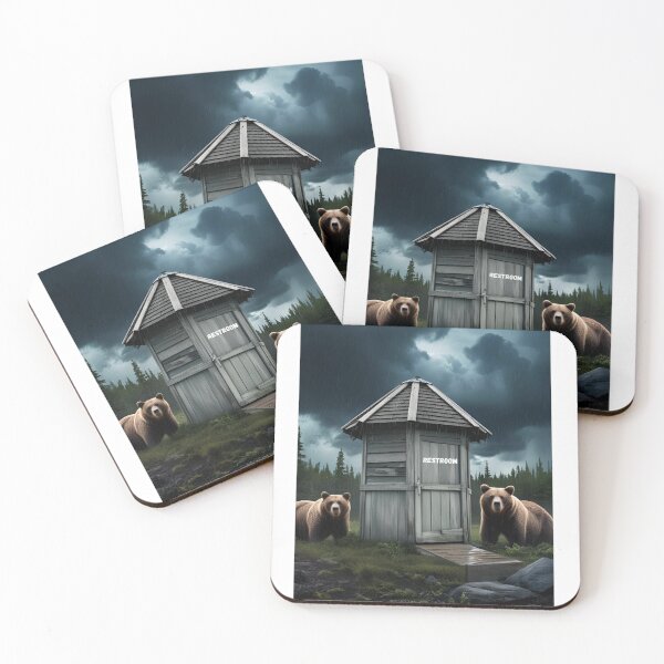 Item preview, Wilderness Restroom- You Might Want to Hold It designed and sold by sniffpad.