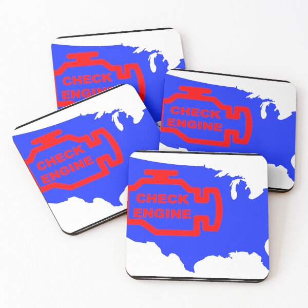 Item preview, Check Engine of the United States designed and sold by VisionWind.