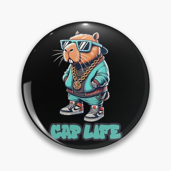 Item preview, Mint-Dripped Capy Kingpin designed and sold by Victor Shadehorn.
