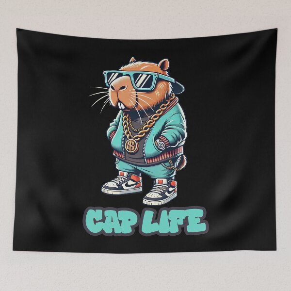 Item preview, Mint-Dripped Capy Kingpin designed and sold by Victor Shadehorn.