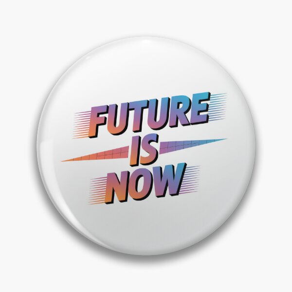 Item preview, Future Is Now:  Retro Futurism Gradient Typography designed and sold by elynne9.