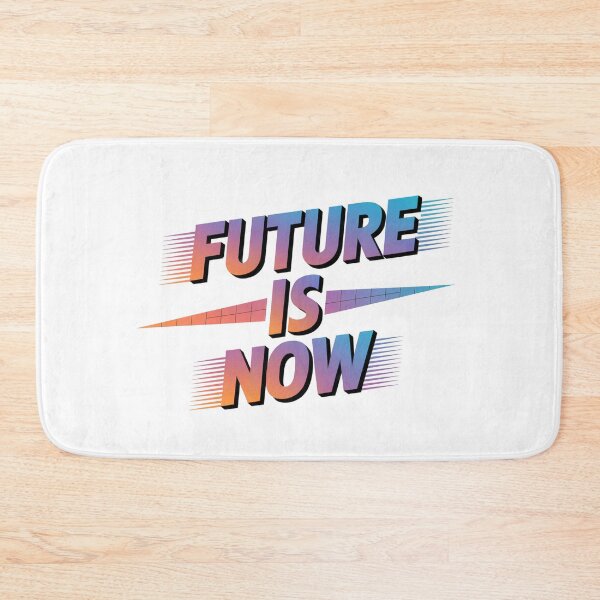 Item preview, Future Is Now:  Retro Futurism Gradient Typography designed and sold by elynne9.