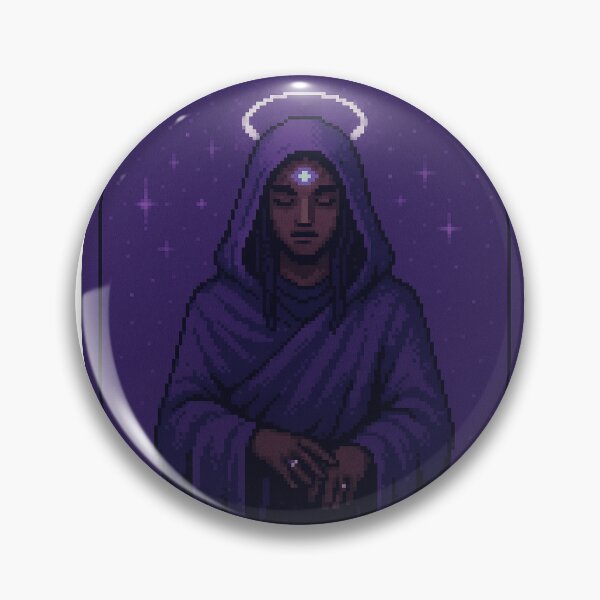 Item preview, Eon - Pixel Mystic Character Poster designed and sold by Digital Archive.