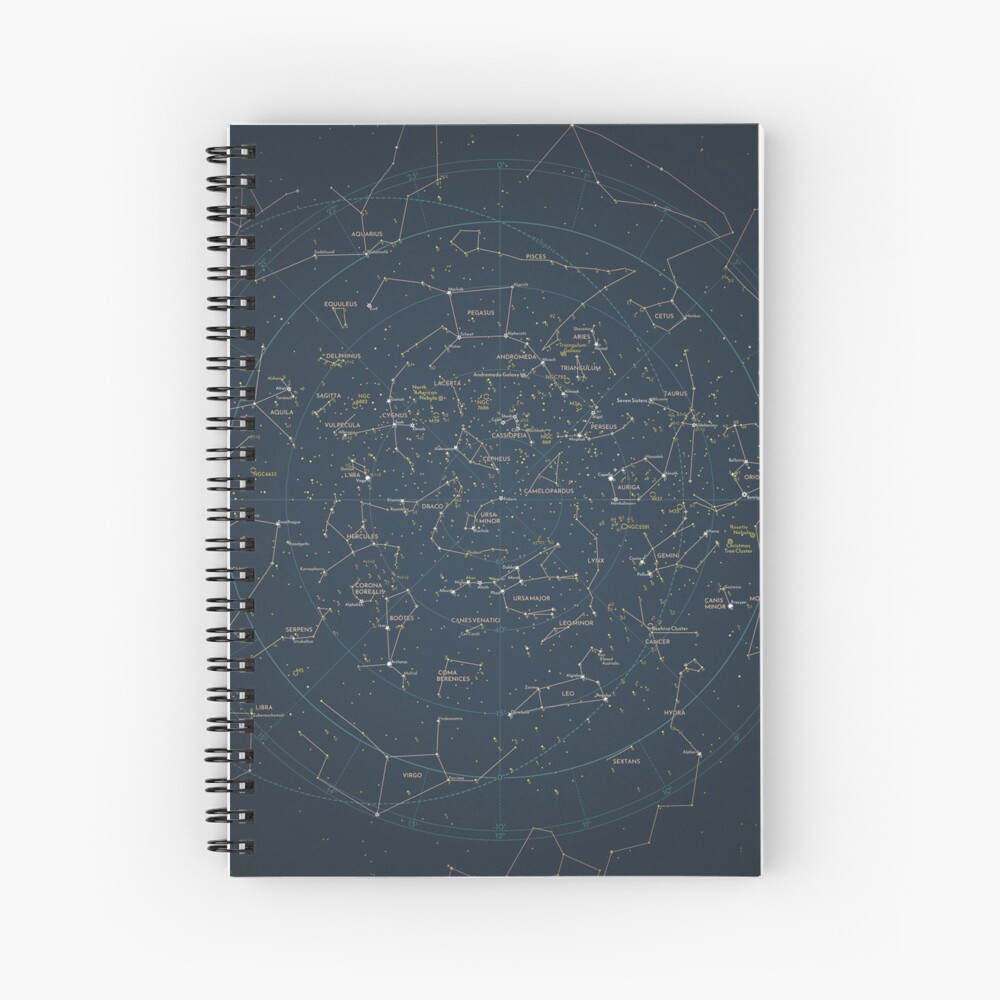 Item preview, Spiral Notebook designed and sold by justatry.