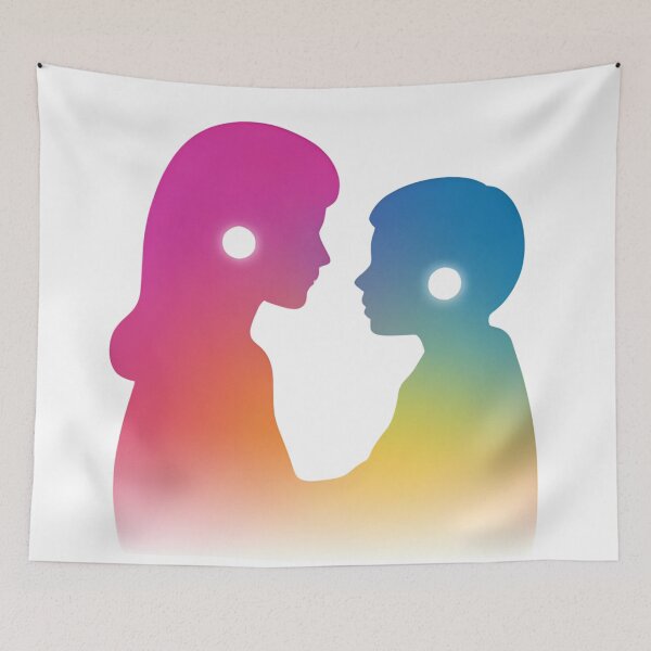 Item preview, Two worlds, one frequency designed and sold by CeciliaGomezArt.