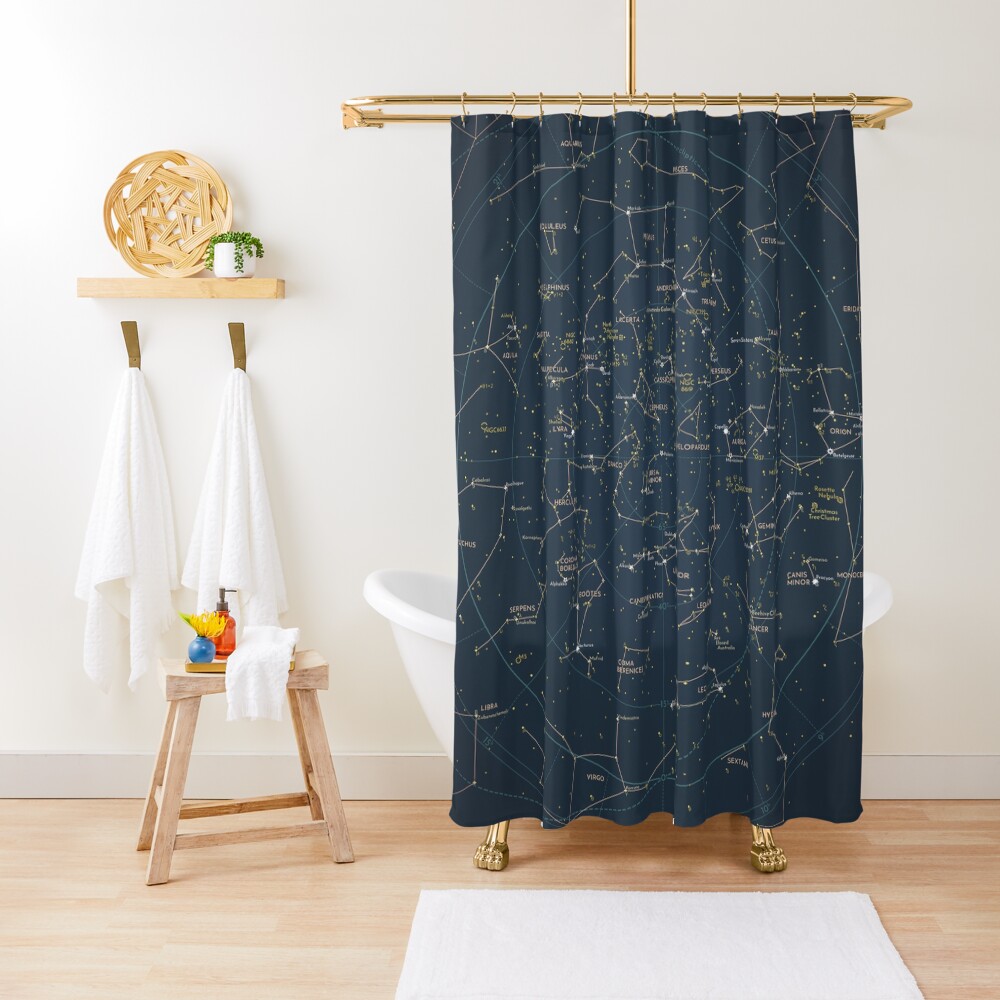 Item preview, Shower Curtain designed and sold by justatry.