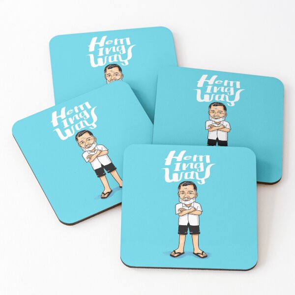 Item preview, Ernest Hemingway Cartoon designed and sold by AZHStudio.