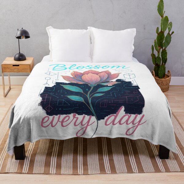 Item preview, Blossom Every Day – Artistic T-Shirt Design designed and sold by Design_Your_Day.