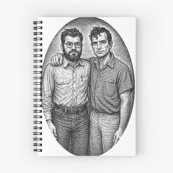Item preview, Allen and Jack — Beat Generation Portrait designed and sold by Void Supply.