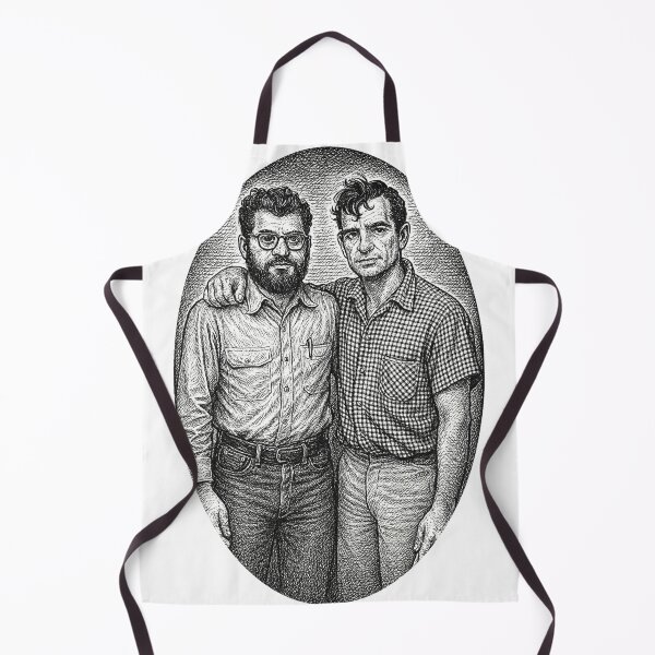 Item preview, Allen and Jack — Beat Generation Portrait designed and sold by Void Supply.