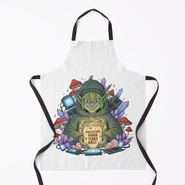 Item preview, Collecting Good Vibes Only - Goblincore Aesthetic Goblin Mode Art designed and sold by AnnDesignStudio.