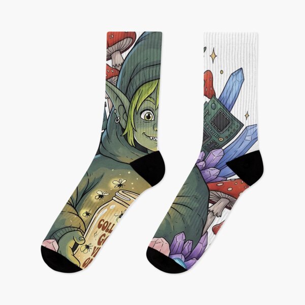 Item preview, Collecting Good Vibes Only - Goblincore Aesthetic Goblin Mode Art designed and sold by AnnDesignStudio.