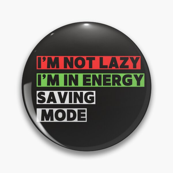 Artikelvorschau, Ich bin nicht faul, ich bin im Energiesparmodus, #FunnyTshirts #SarcasticHumor #DadJokes #MemeTee entworfen und verkauft von Med-th-ewolf.