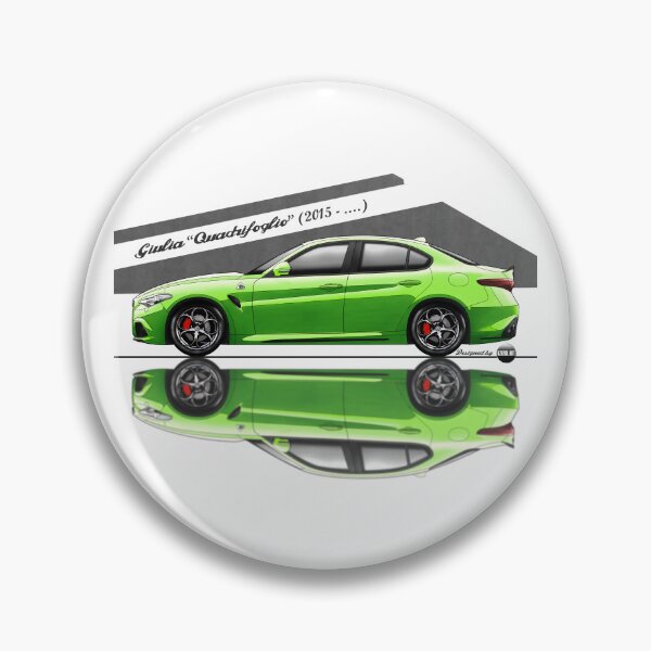 Item preview, Giulia Quadrifoglio (Neon green) – Modern Power, Pure Soul designed and sold by Azaziel.