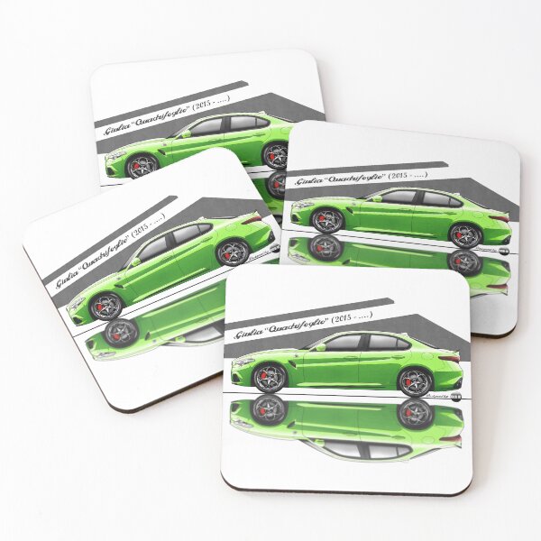 Item preview, Giulia Quadrifoglio (Neon green) – Modern Power, Pure Soul designed and sold by Azaziel.