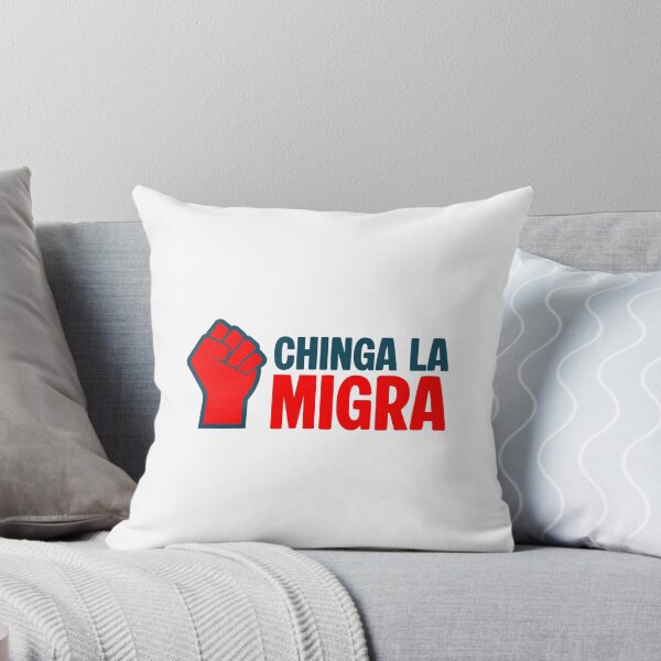 Item preview, Power in Protest | Chinga La Migra Typography Tee designed and sold by Balasan.