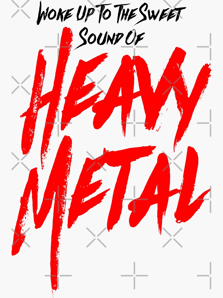 Heavy Metal Sticker