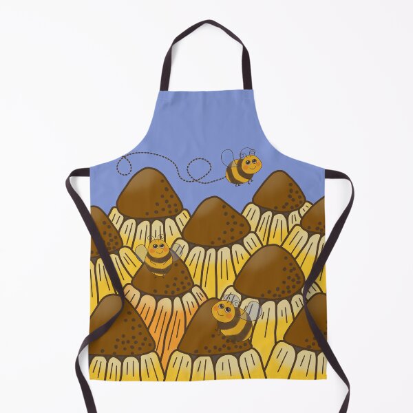 Item preview, Busy bees with summer flowers designed and sold by OhNoNotAgain42.