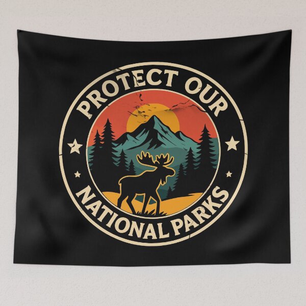 Item preview, Protect Our National Parks And Wildlife designed and sold by YalenArt.