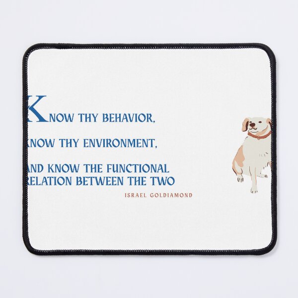 Item preview, Know thy behaviors (wide) designed and sold by walkswithalex.