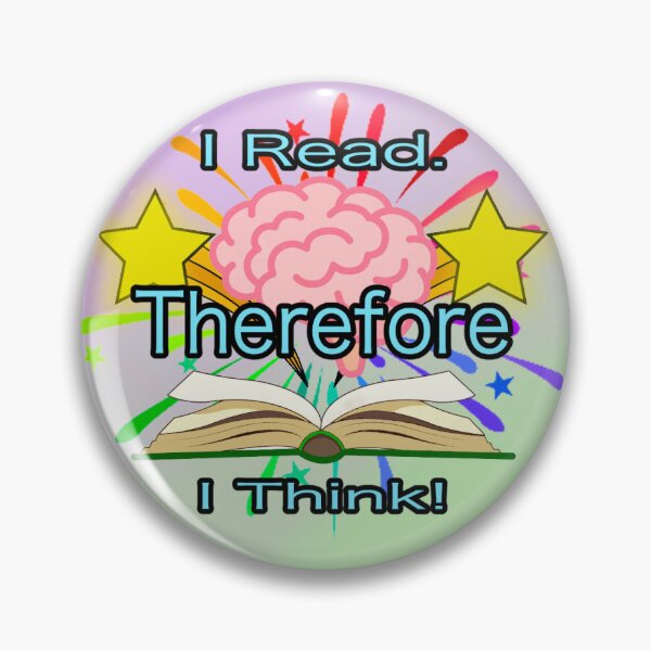 Item preview, I Read. Therefore I Think! designed and sold by Proenza-Product.