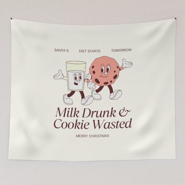 Item preview, Milk drunk and cookie wasted designed and sold by Peerless-Prime.