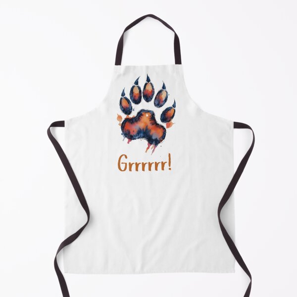 Item preview, Grrrr! Fierce Cute Pawprint designed and sold by Artsytas.