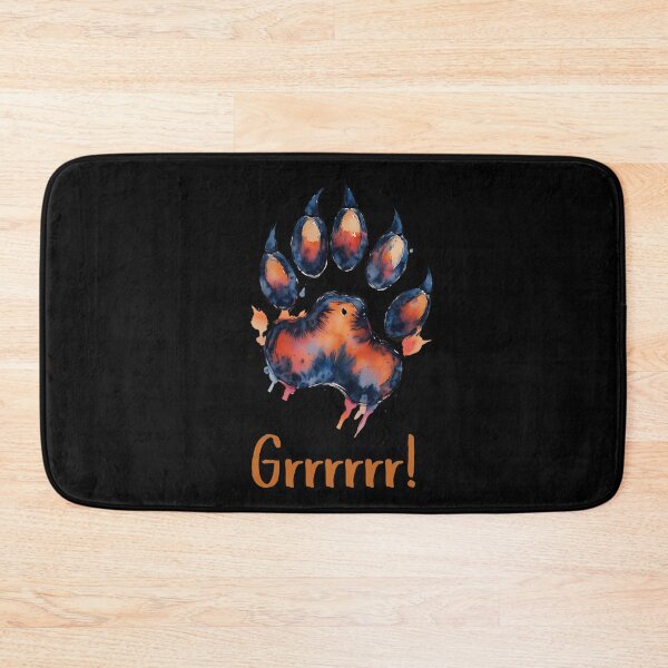 Item preview, Grrrr! Fierce Cute Pawprint designed and sold by Artsytas.