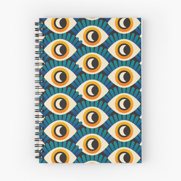 Item preview, Retro Trippy Eye Pattern – Bold Midcentury Eyeball Design designed and sold by musingtreeart.