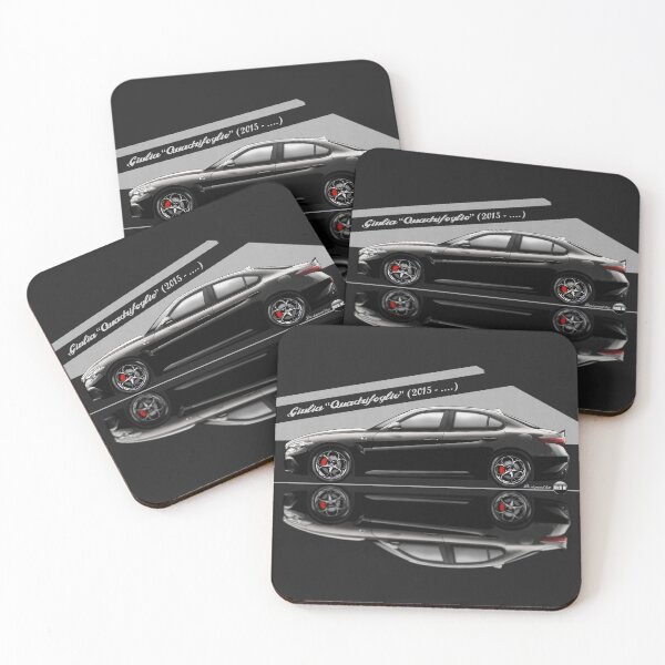 Item preview, Giulia Quadrifoglio (Nero Vulcano) – Modern Power, Pure Soul designed and sold by Azaziel.