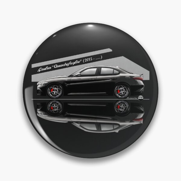 Item preview, Giulia Quadrifoglio (Nero Vulcano) – Modern Power, Pure Soul designed and sold by Azaziel.
