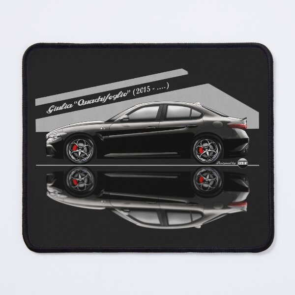 Item preview, Giulia Quadrifoglio (Nero Vulcano) – Modern Power, Pure Soul designed and sold by Azaziel.