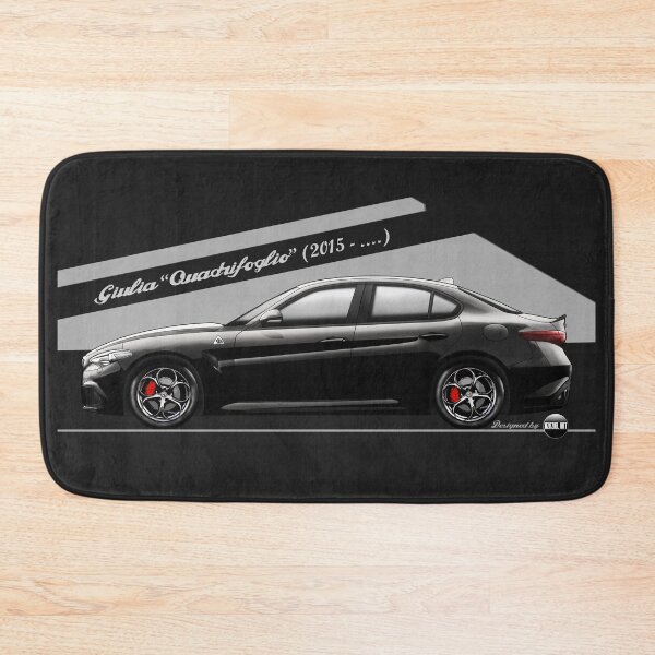 Item preview, Giulia Quadrifoglio (Nero Vulcano) – Modern Power, Pure Soul designed and sold by Azaziel.