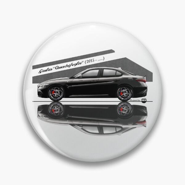 Item preview, Giulia Quadrifoglio (Nero Vulcano) – Modern Power, Pure Soul designed and sold by Azaziel.