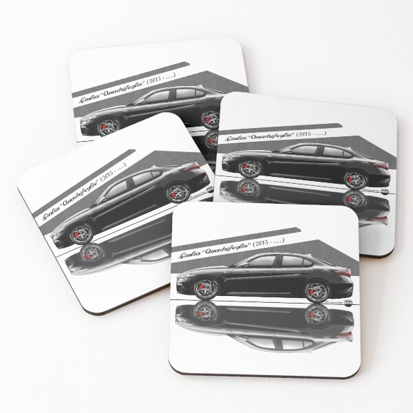 Item preview, Giulia Quadrifoglio (Nero Vulcano) – Modern Power, Pure Soul designed and sold by Azaziel.