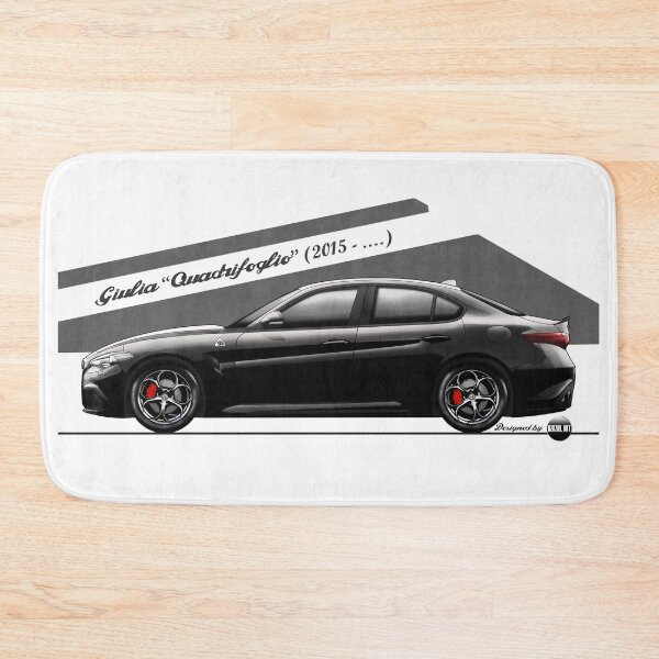Item preview, Giulia Quadrifoglio (Nero Vulcano) – Modern Power, Pure Soul designed and sold by Azaziel.