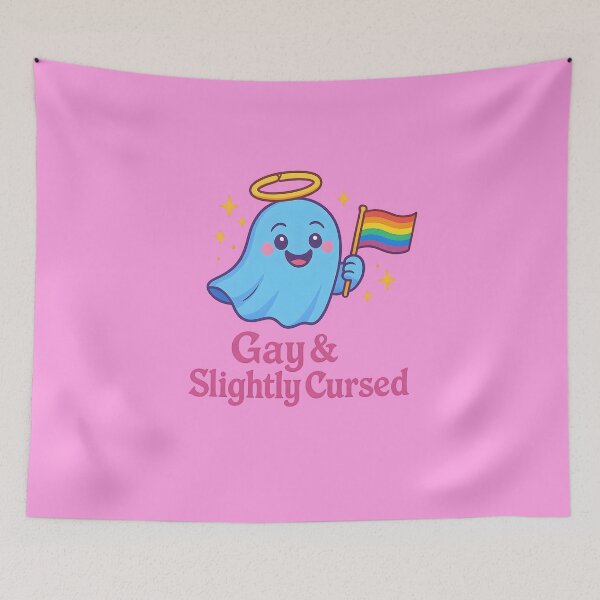 Item preview, Gay & Slightly Cursed designed and sold by Ironicdoll.