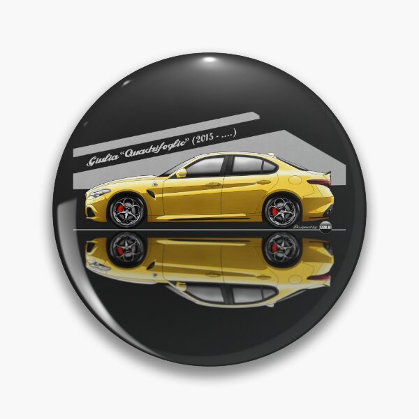 Item preview, Giulia Quadrifoglio (Metallic Ocra) – Modern Power, Pure Soul designed and sold by Azaziel.