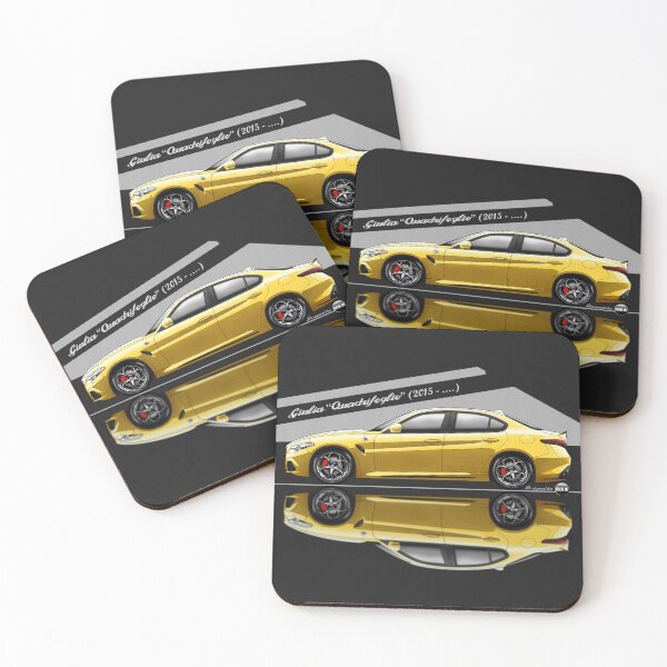 Item preview, Giulia Quadrifoglio (Metallic Ocra) – Modern Power, Pure Soul designed and sold by Azaziel.