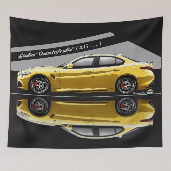 Item preview, Giulia Quadrifoglio (Metallic Ocra) – Modern Power, Pure Soul designed and sold by Azaziel.