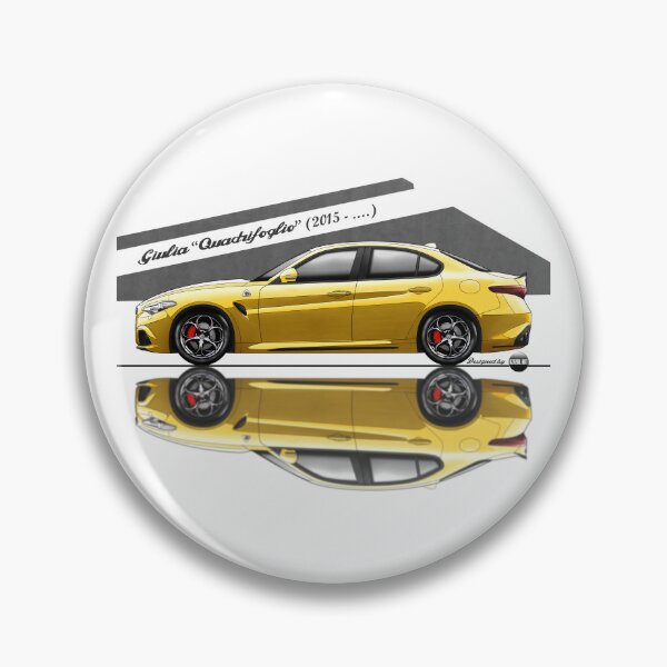 Item preview, Giulia Quadrifoglio (Metallic Ocra) – Modern Power, Pure Soul designed and sold by Azaziel.
