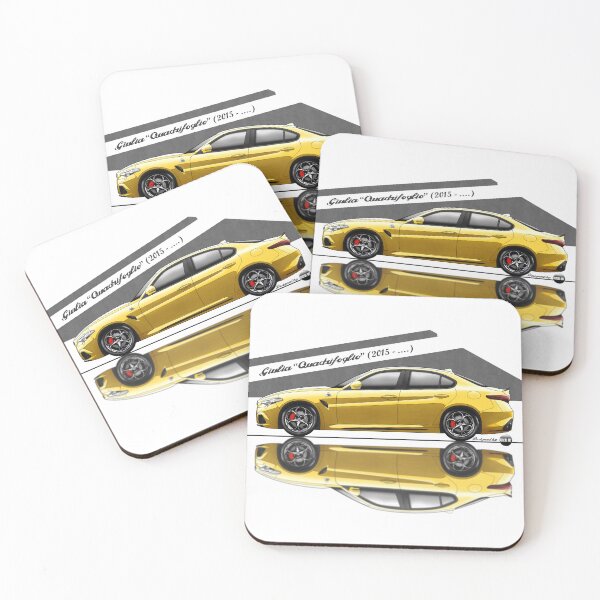 Item preview, Giulia Quadrifoglio (Metallic Ocra) – Modern Power, Pure Soul designed and sold by Azaziel.