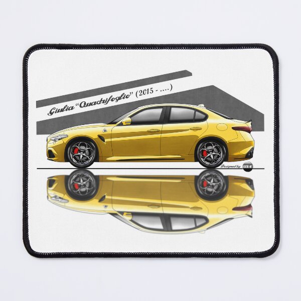 Item preview, Giulia Quadrifoglio (Metallic Ocra) – Modern Power, Pure Soul designed and sold by Azaziel.