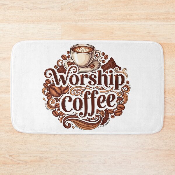 Item preview, Worship Coffee United designed and sold by QuirkBeasts.